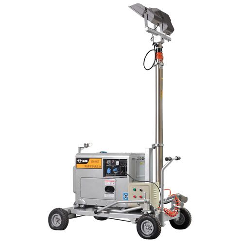 汉萨小型移动照明灯塔发电机——HS6500T