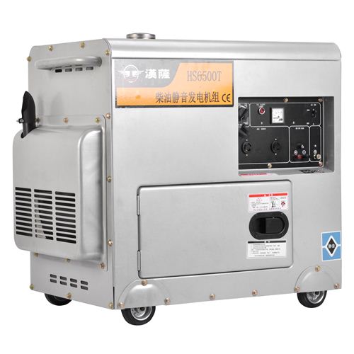 5KW静音式柴油发电机低噪音——HS6500T