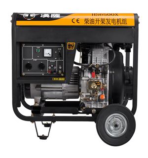 5KW柴油发电机手启动