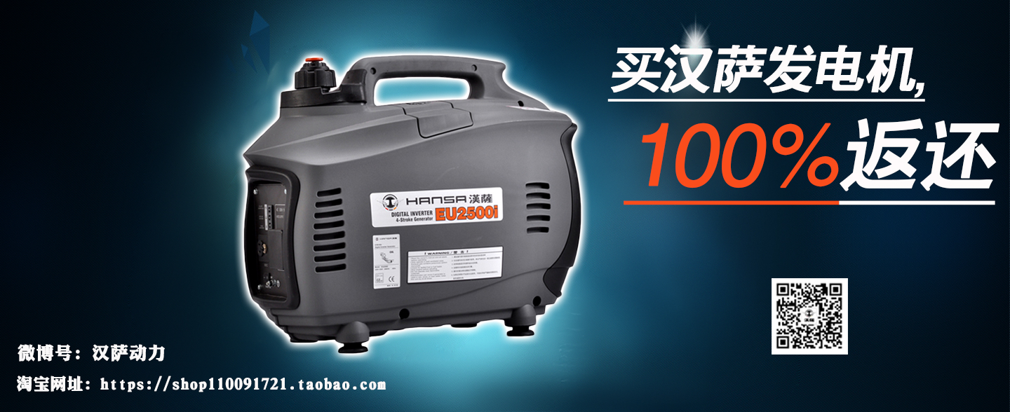 汉萨动力发电机行业品牌的排头兵NO.1